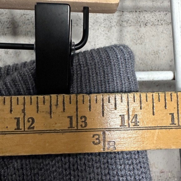 Edikted Grey Ribbed Knit Cargo Pants Wide Leg Drawstring Waist Size S - Picture 4 of 7